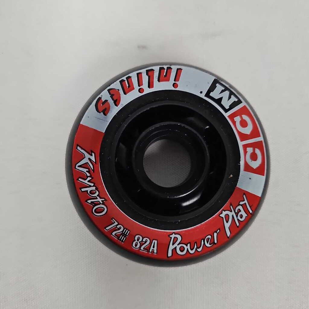 CCM Krypto Power Play Inline Wheels - 4 pack
