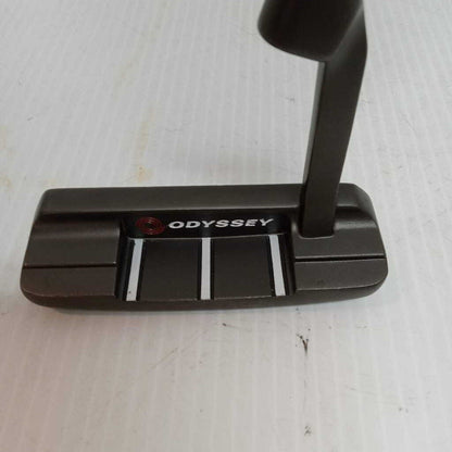 Odyssey Toe Up Putter with Original Super Stroke 1.0 Flatso Grip Mens Left Hand