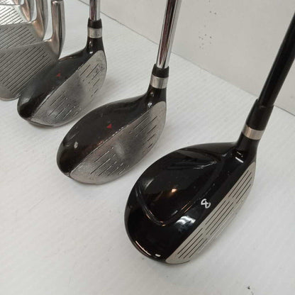 Tommy Armour 845s Silverscot Iron Starter Set 6 - 9i, Maxfli 3 Hybrid & Top Flite 4&5 Hybrid