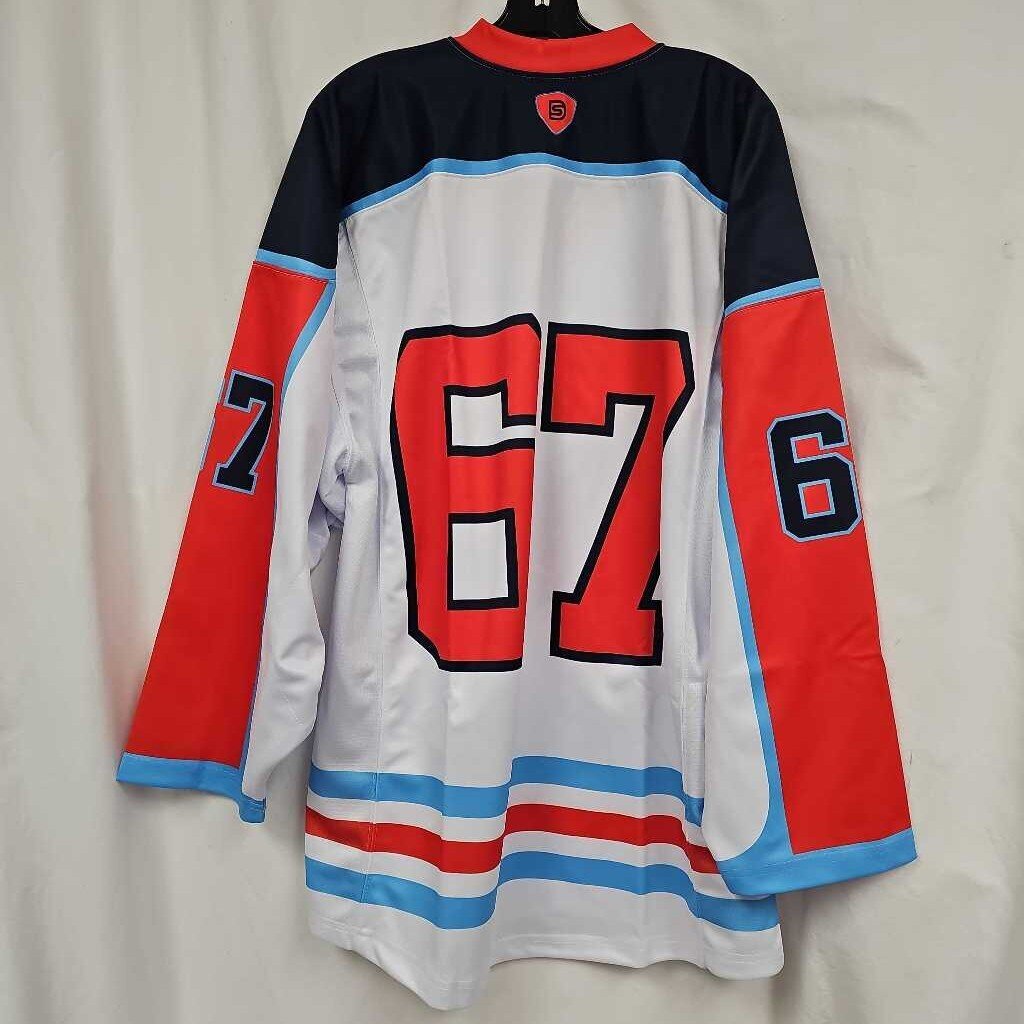USPHL Islanders Hockey Club #67 Hockey Jersey - Size Large