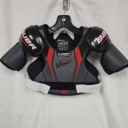 Bauer Lil Rookie Youth Hockey Shoulder Pads - Size Large