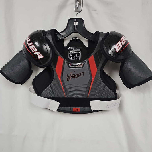 Bauer Lil Rookie Youth Hockey Shoulder Pads - Size Large