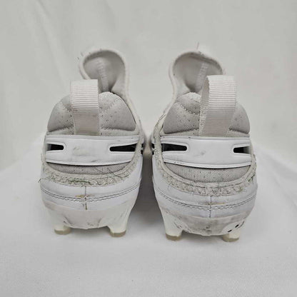 Nike Huarache 9 Varsity LAX Lacrosse Cleats | Men's 12 | White/Black | Used