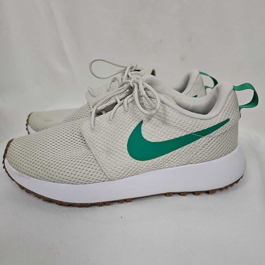 Nike Youth Roshe G Golf Shoes | Size Y5 | Sea Glass Stadium Green | Used (Like New)