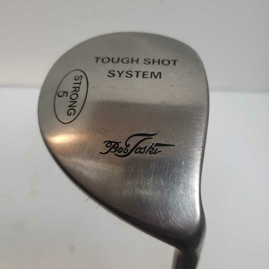 Bob Toski Tough Shot Offset 5 Wood Mens Right Hand Reg Flex Graph Preowned