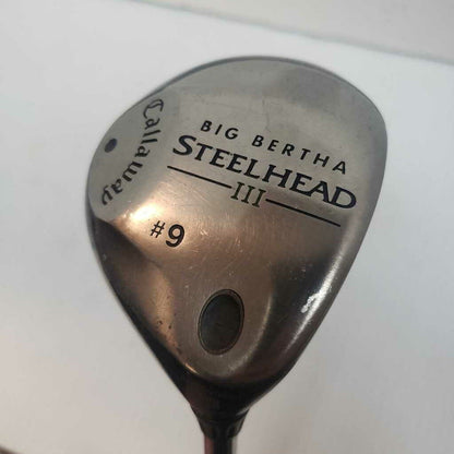 Callaway BB Steelhead III 9 Wood 23* Mens Right Hand With Uniflex Steel Shaft Preowned