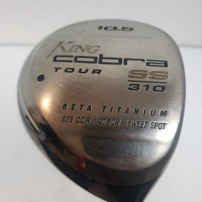 KIng Cobra Tour SS 310 Driver 10.5* Mens Right Hand With Stiff Flex Graph Shaft Preowned