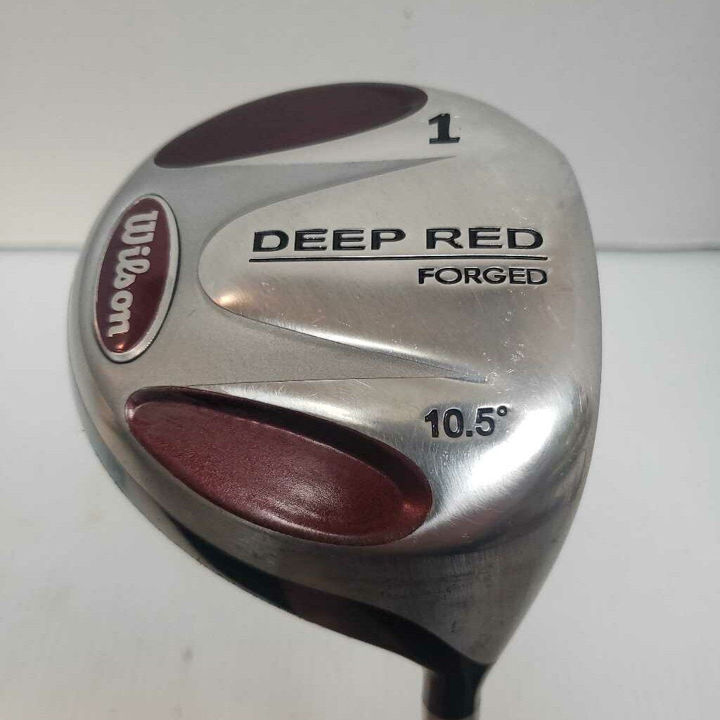 Wilson Deep Red Forged 10.5* Driver Mens Right Hand with Reg Flex Graph Shaft Preowned