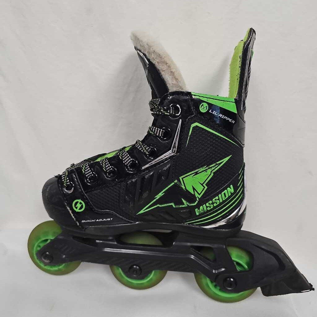 Mission Lil Ripper Adjustable Roller Hockey Skates - Sizes Y11 - 1