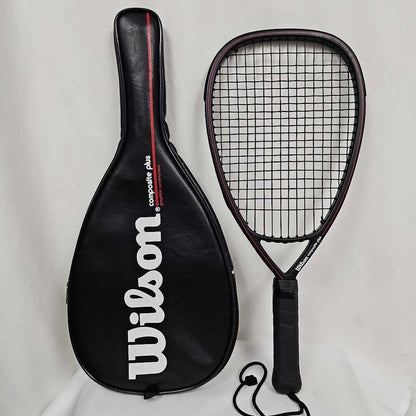 Wilson Composite Plus 3-7/8 XS Racquetball Racquet w/ Carry Case | Size: XS (3-7/8) | Used