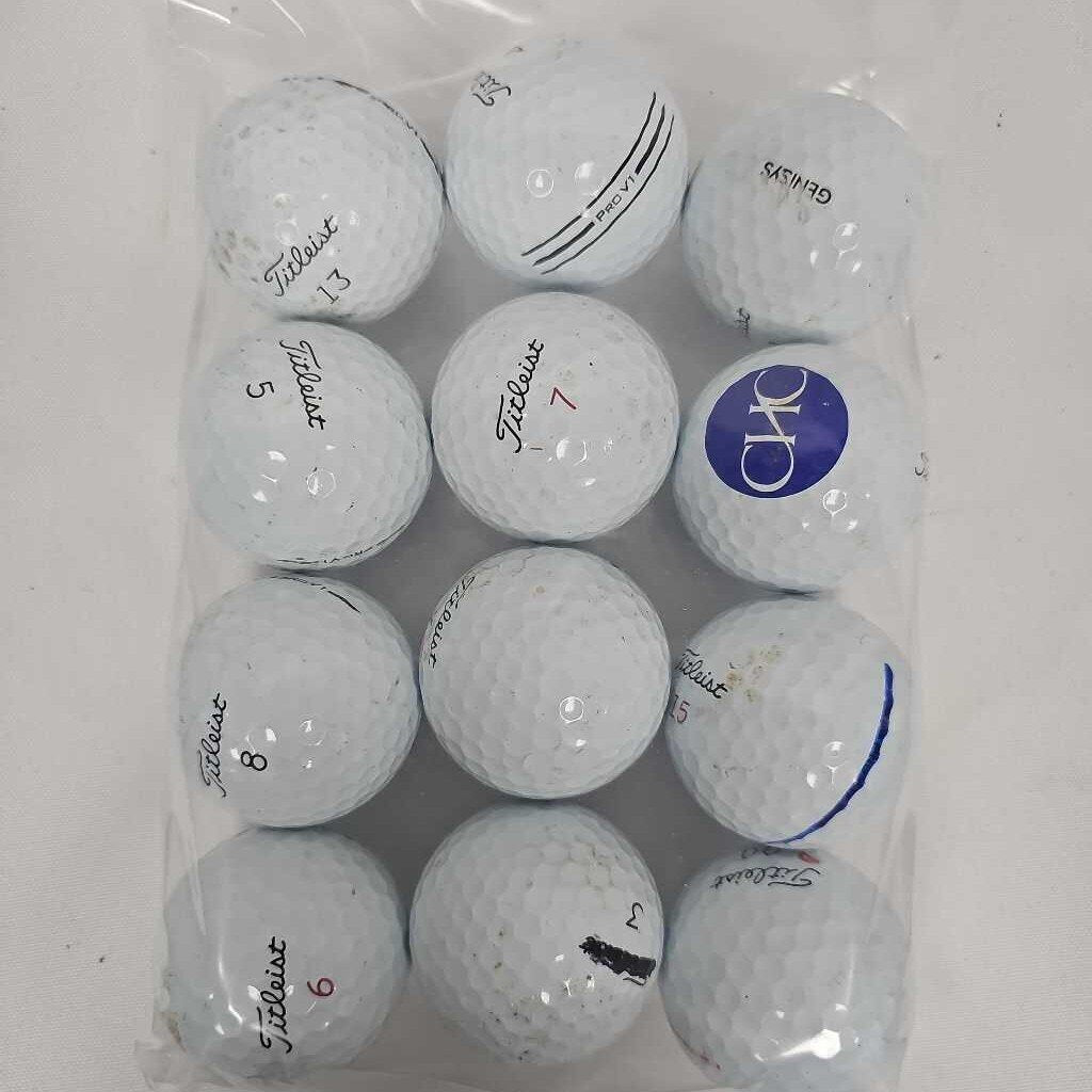 Titleist Pro V1 Mixed Bag of Golf Balls - 1 Dozen
