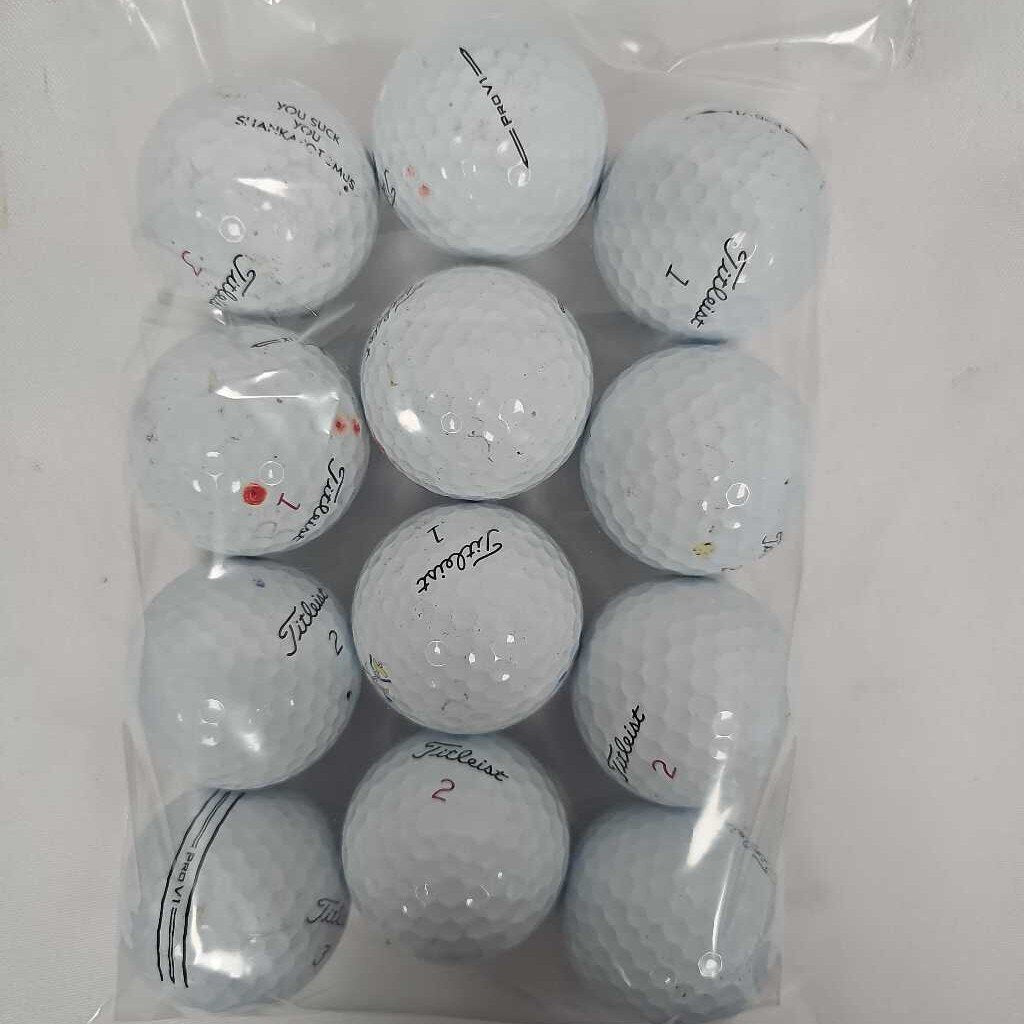 Titleist Pro V1 Mixed Bag of Golf Balls - 1 Dozen