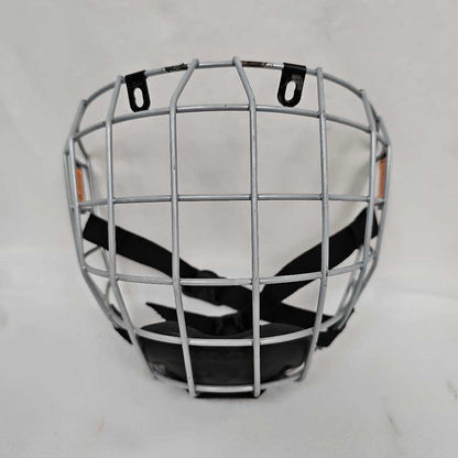 Bauer FM ReAkt Youth Hockey Cage | Silver | Used
