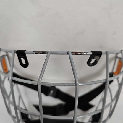 Bauer FM ReAkt Youth Hockey Cage | Silver | Used