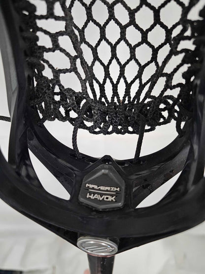 Maverik Havok Mens Lacrosse Head on True Comp 4.0 Defense Shaft