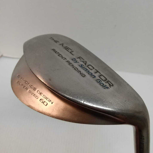 Simon Golf Symonds Design Super Sized 60* Lob Wedge Mens Right Hand with Reg Flex Steel Shaft Preowned