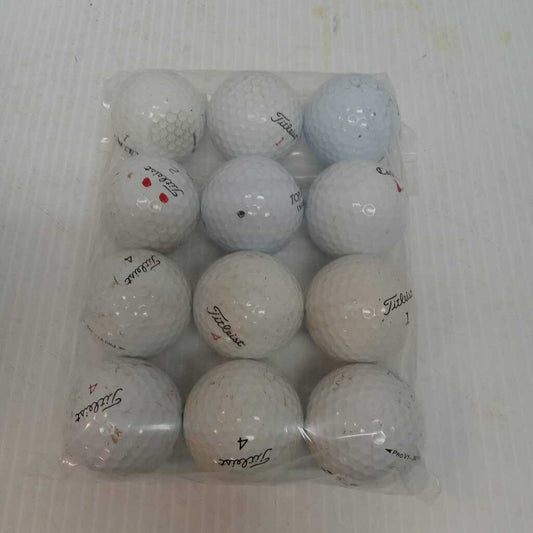 Assorted Mixed Bag 1 Dozen Preowned Golf Balls