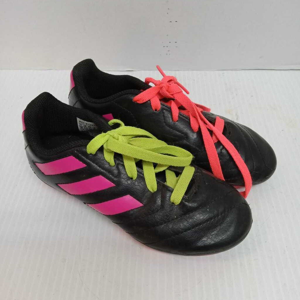Adidas Soccer Cleats Black/Pink Size Youth 13 Prowned