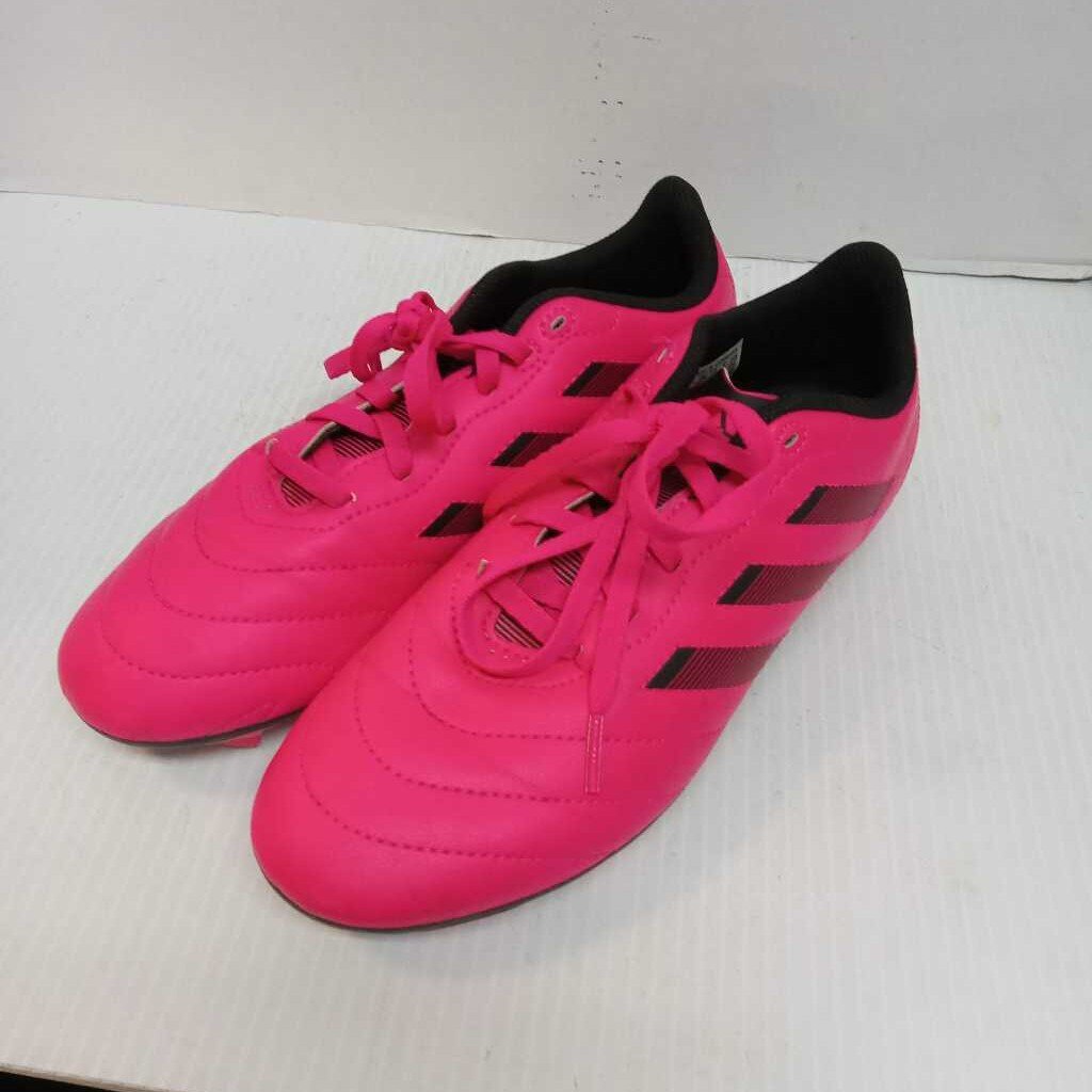 Adidas Soccer Cleats Pink/Black Size 6 Preowned