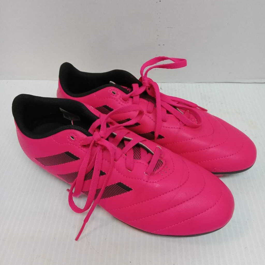Adidas Soccer Cleats Pink/Black Size 6 Preowned
