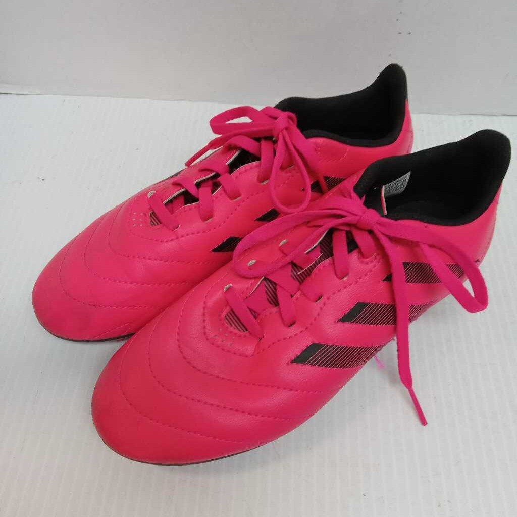 Adidas Soccer Cleats Pink/Black Size 5 Preowned