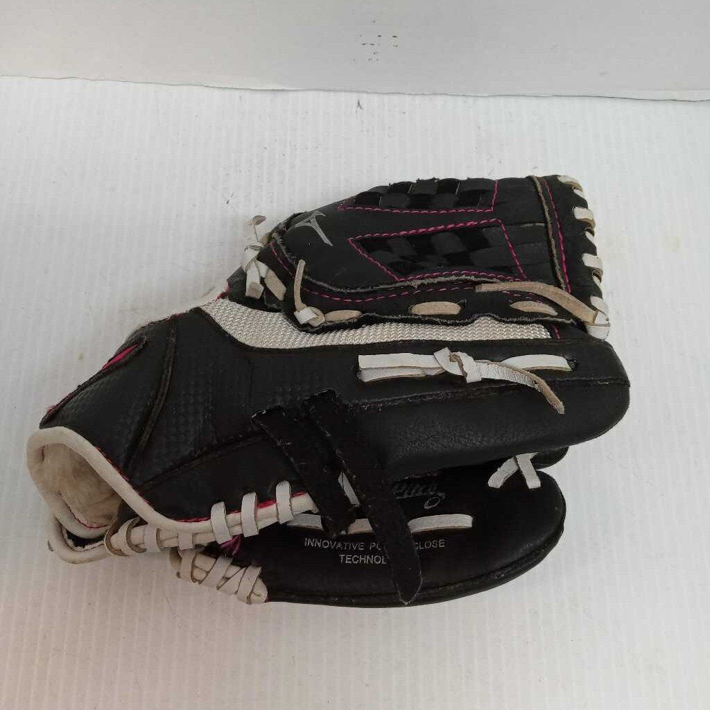 Mizuno GPP 1005F3 Fast Pitch Softball Glove Black/White Size 10" For Right Hand Throw Preowned