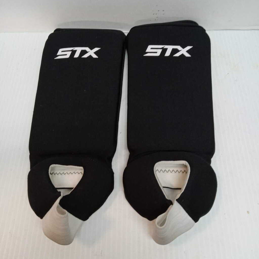 STX Field Hockey Shinguard Black Size Large Preowned
