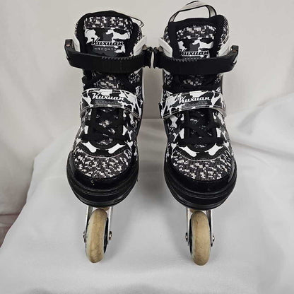 Kuxuan Sports Adjustable Inline Skates with Light Up Wheels - Sizes 3-6