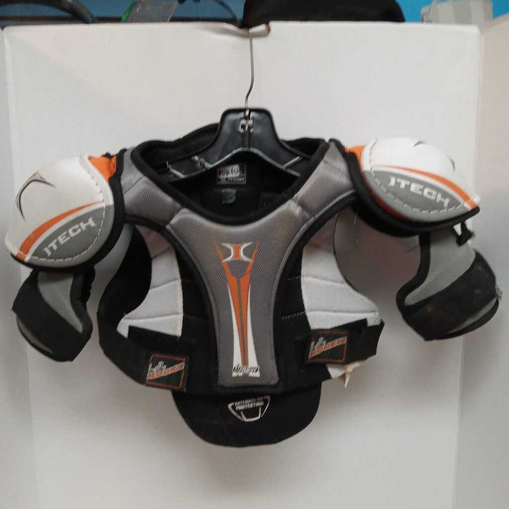 Itech Lil Rookie Hockey Shoulder Pads- Size Youth Medium