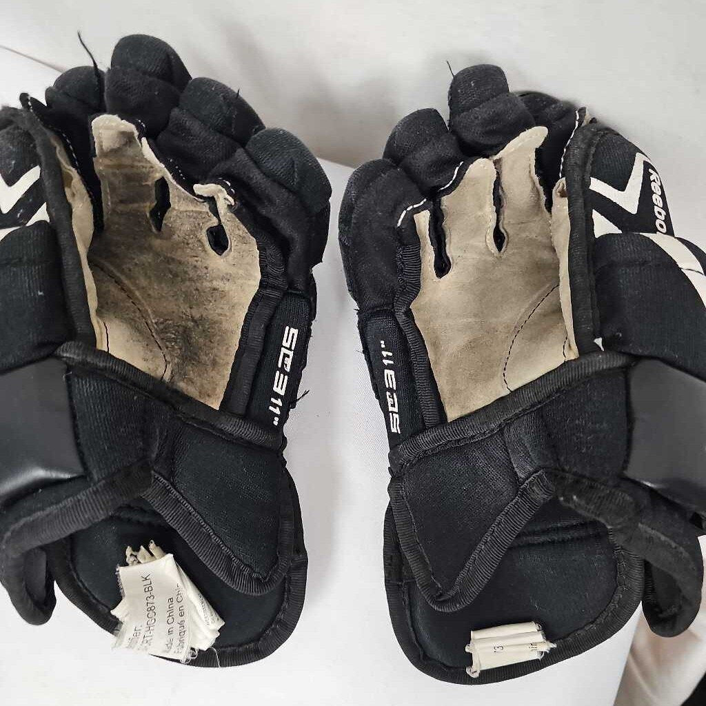 Reebok SC87 3 Junior Hockey Gloves- Size 11"