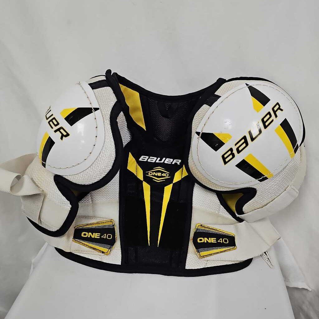 Bauer Supreme One40 Youth Hockey SHoulder Pads - Size Large