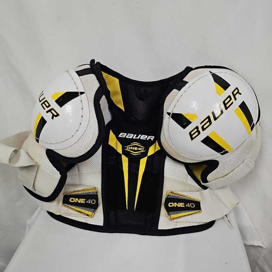 Bauer Supreme One40 Youth Hockey SHoulder Pads - Size Large
