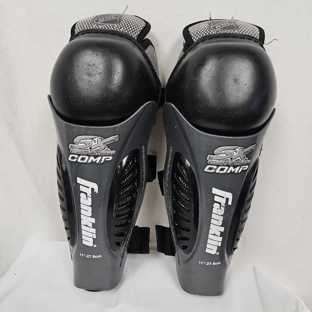 Franklin Street Extreme Comp SG 175 Street Hockey Shin Guards - 11"