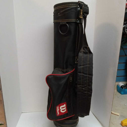 Wilson Ultra Junior Golf Bag Black/Red Size Junior Preowned