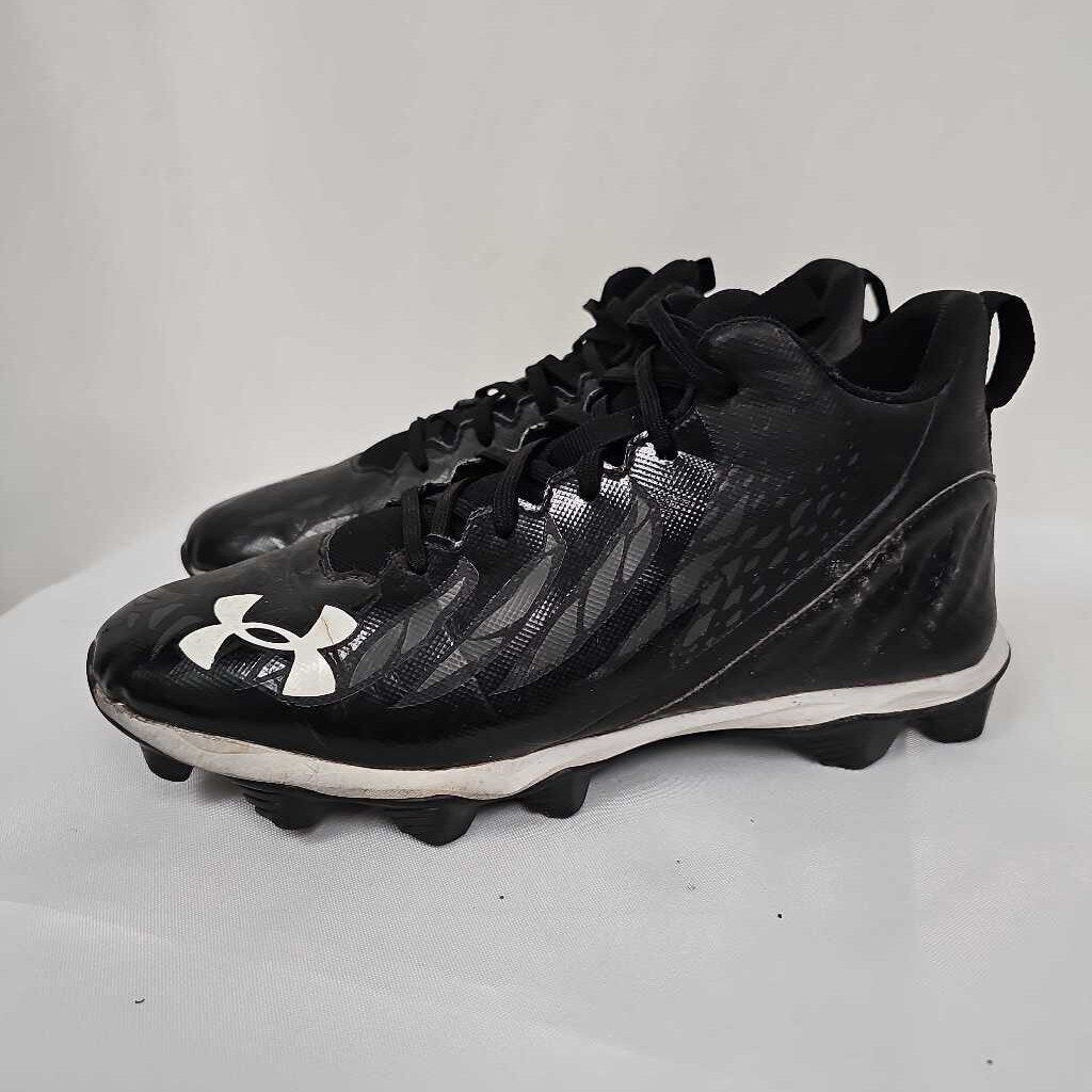 Under Armour Spotlight Franchise Men's Football Cleats | Size 9 | Black | Used