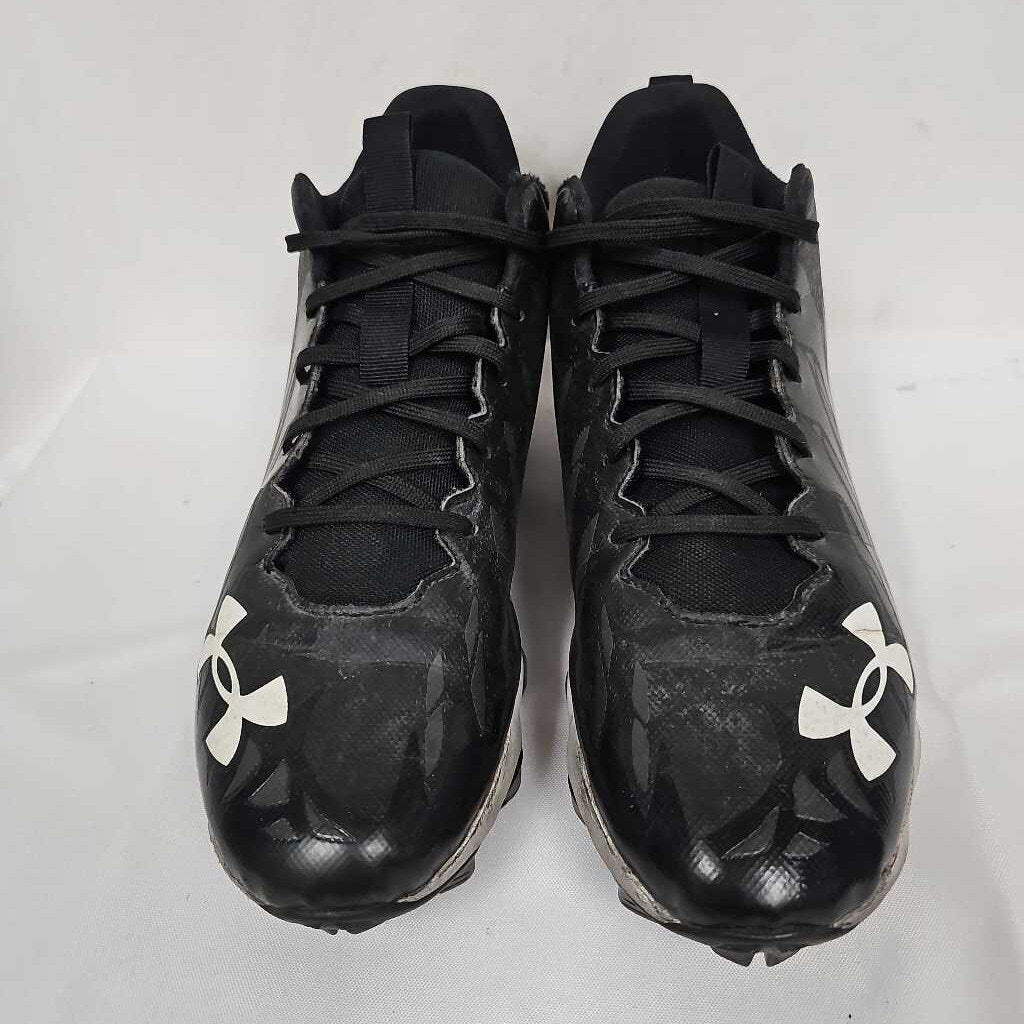 Under Armour Spotlight Franchise Men's Football Cleats | Size 9 | Black | Used