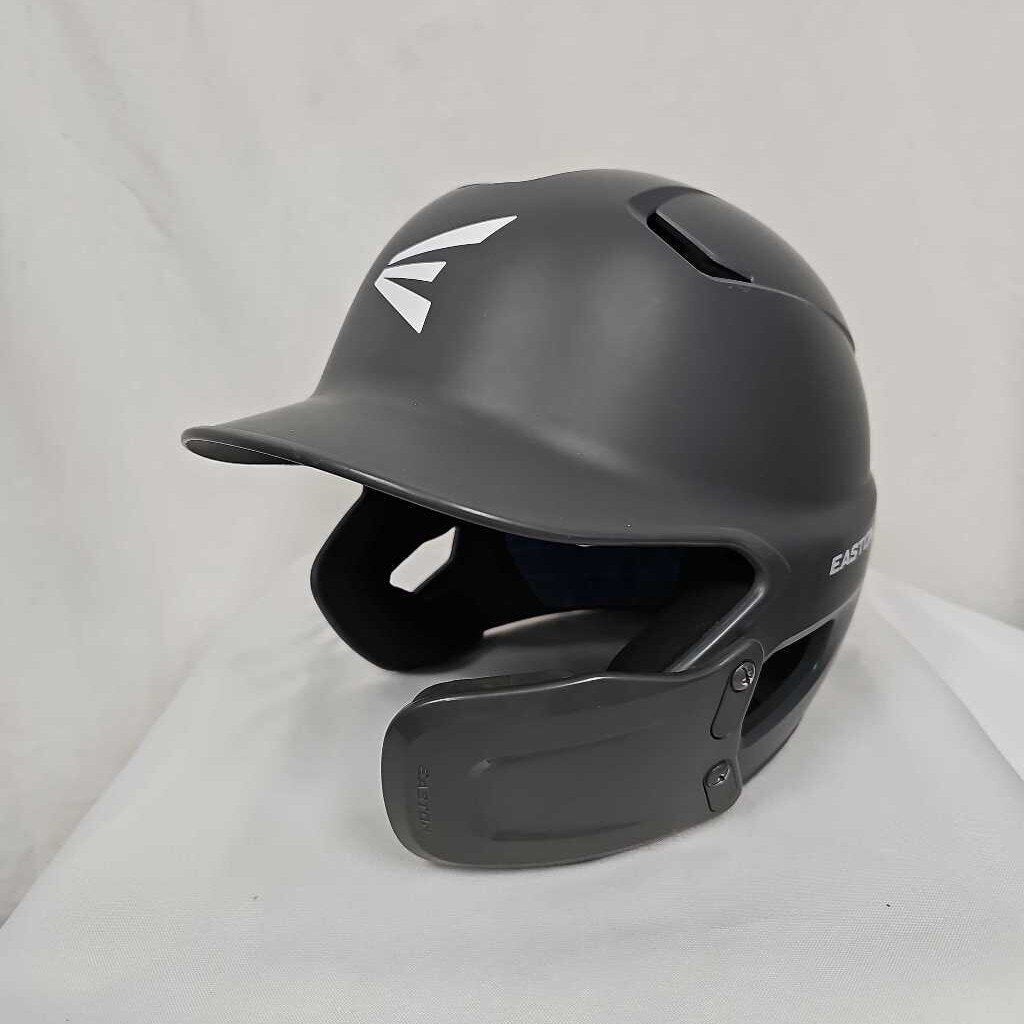 Easton Z5 2.0 Matte Senior Batting Helmet w/ Universal Jaw Guard | Charcoal | Used
