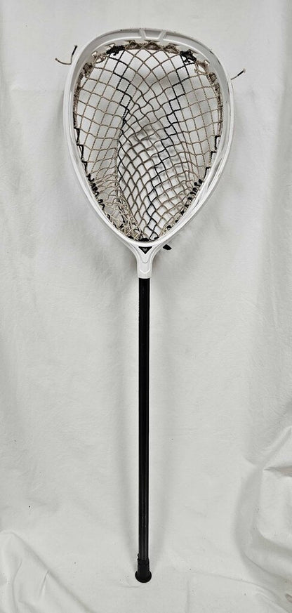 East Coast Dyes Impact Elite Complete Lacrosse Goalie Stick | White | Used