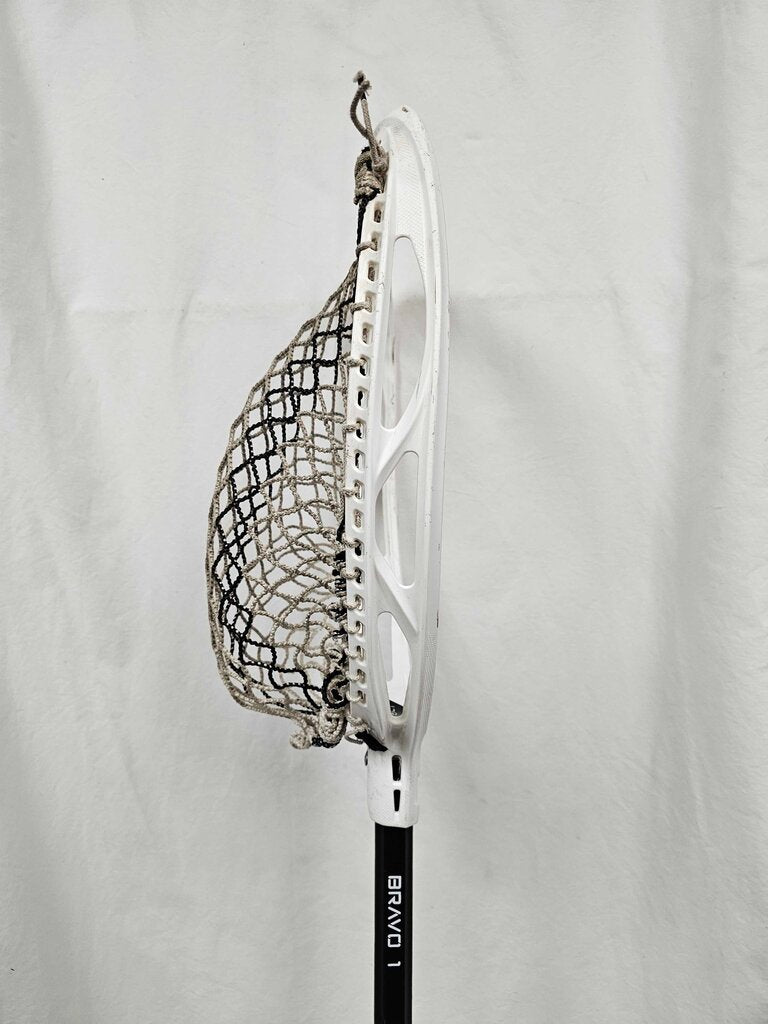 East Coast Dyes Impact Elite Complete Lacrosse Goalie Stick | White | Used