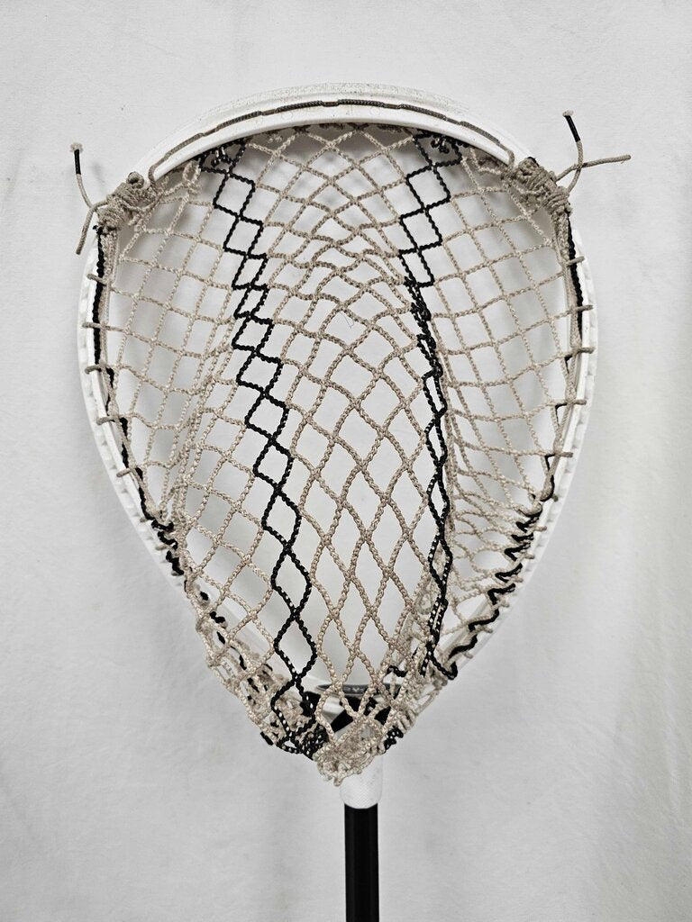 East Coast Dyes Impact Elite Complete Lacrosse Goalie Stick | White | Used