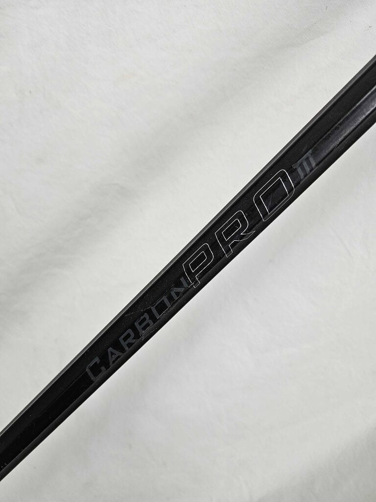 East Coast Dyes Carbon Pro 3.0 Composite Defense Lacrosse Stick w/ Under Armour NexGen Strung Head | Black | Used