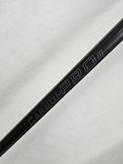 East Coast Dyes Carbon Pro 3.0 Composite Defense Lacrosse Stick w/ Under Armour NexGen Strung Head | Black | Used