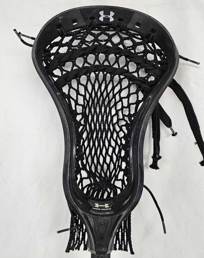 East Coast Dyes Carbon Pro 3.0 Composite Defense Lacrosse Stick w/ Under Armour NexGen Strung Head | Black | Used