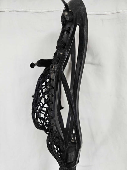 East Coast Dyes Carbon Pro 3.0 Composite Defense Lacrosse Stick w/ Under Armour NexGen Strung Head | Black | Used