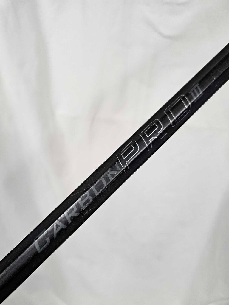 East Coast Dyes Carbon Pro 3.0 Composite Defense Lacrosse Stick w/ Under Armour NexGen Strung Head | Black | Used