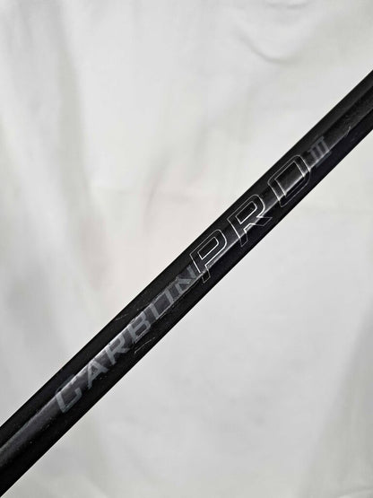 East Coast Dyes Carbon Pro 3.0 Composite Defense Lacrosse Stick w/ Under Armour NexGen Strung Head | Black | Used