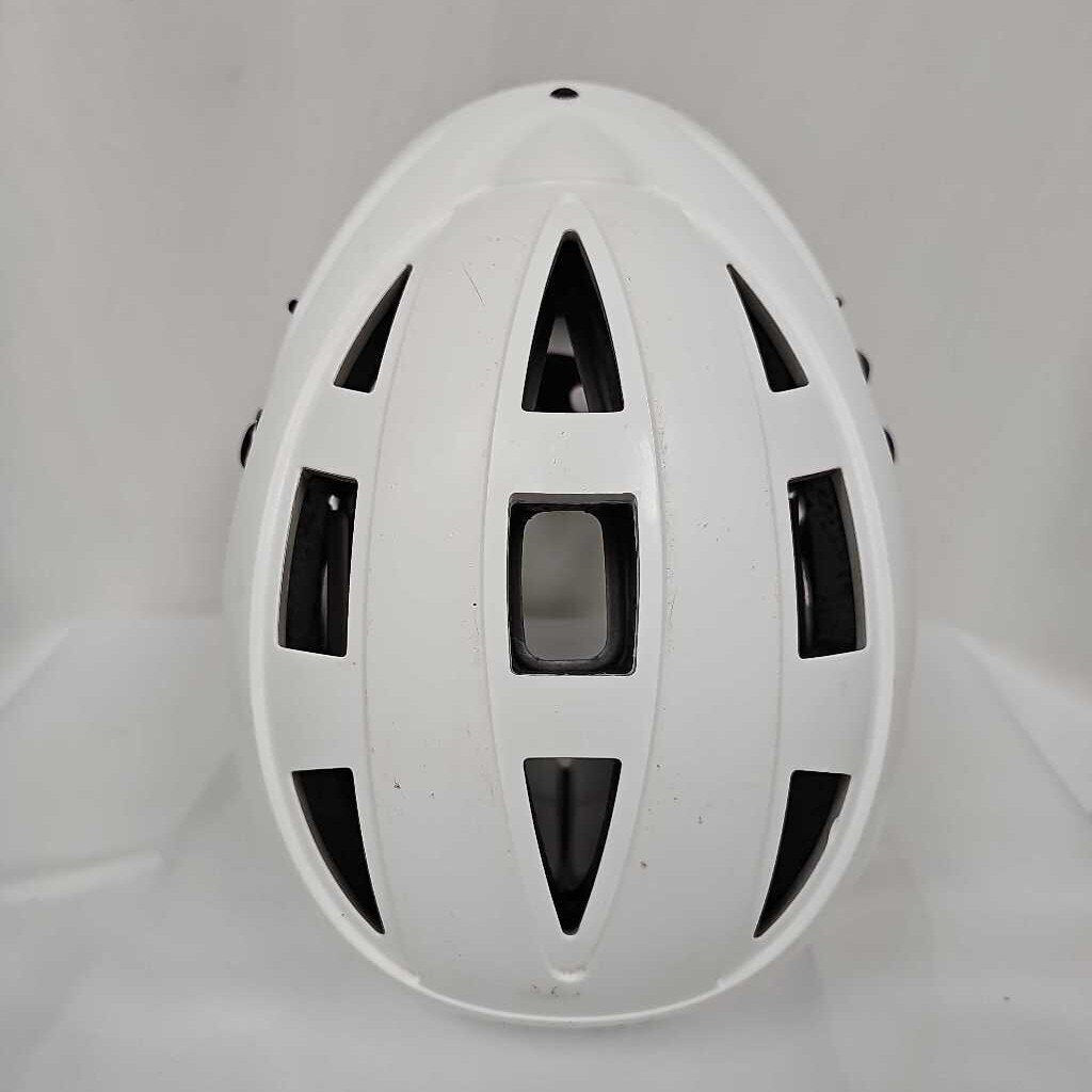 Cascade CS Youth Adjustable Lacrosse Helmet | White w/ Black Mask | Used