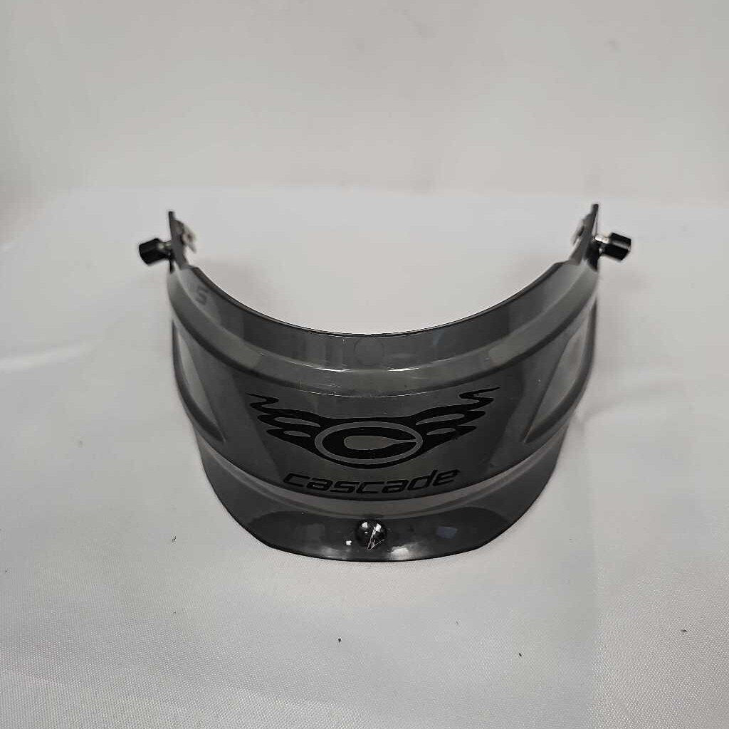 Cascade TP-S Lacrosse Goalie Throat Guard | OSFM | Smoke | Used