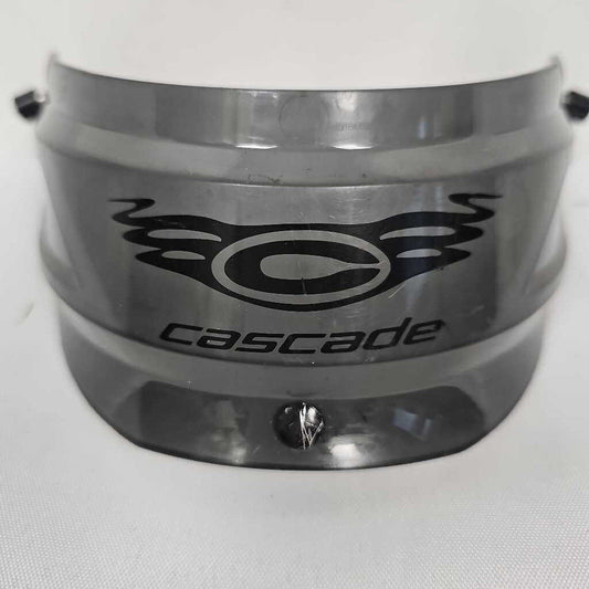 Cascade TP-S Lacrosse Goalie Throat Guard | OSFM | Smoke | Used
