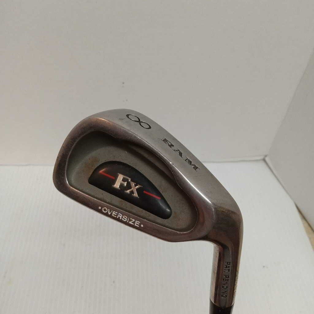 Ram FX Oversize Golf Iron Set 5i - PW Mens Right Hand With Stiff Flex Graphite Shafts Preowned